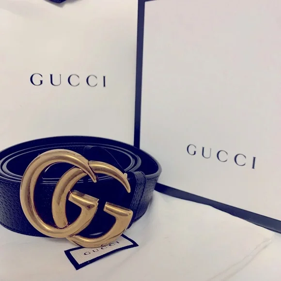 Lightly used women Gucci belt Gucci | Accessories | Vintage Gucci Belt | Poshmark main image 4